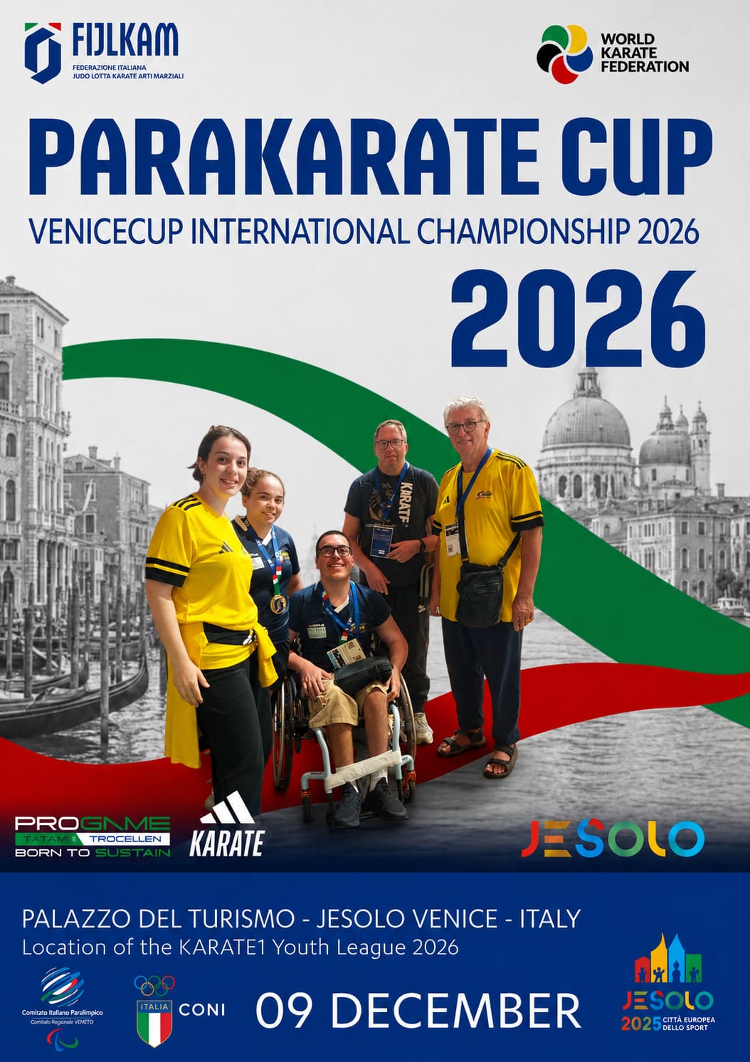 Locandina Parakarate Cup Venice Cup